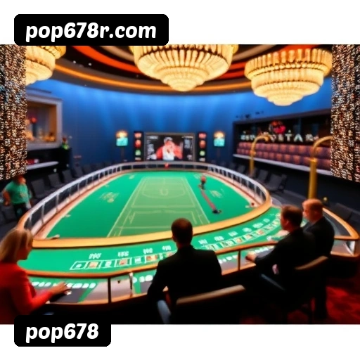 Aplicativo móvel pop678 para iOS e Android